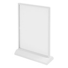 Tabletop Led Sign Holder  Desktop Advertising Holder  Light Up Menu Holder
