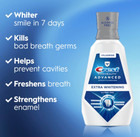 Crest Pro-health Advanced Mouthwash  Alcohol Free  Extra Whitening 32 Fl Oz