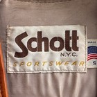 Vintage Schott Tan Leather Vest