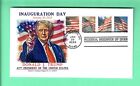 Donald Trump 2025 Presidential Inauguration Graebner Cachet With Pl   Strip Of 4