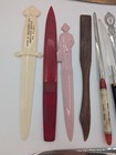 Vintage Lot 17 Local Advertising Letter Openers N  Iowa Midwest Farms Germany