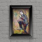 Alex Turner Of Arctic Monkeys 8x10in Poster Arctic Monkeys Print Free Shipping