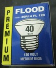 Premium 40r14 Fl 120 Reflector Lamp 40 Watt 120v