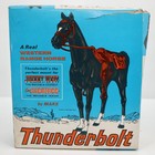 Vintage Marx Johnny West Thunderbolt Black Horse Action Figure