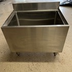 2    Wide Back Bar Ice Bin With New Legs That Can Be Cut To Size