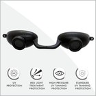 Evo Flex Sunnies Flexible Tanning Bed Goggles Uv Eye Protection Glasses 4 Pack  