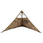 Nukem Grab Go Xl Camo Hunting Blind Lightweight Adjustable Mobile 3d Concealment