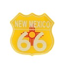New Mexico Route 66 Lapel Pin Zia Sun Southwest Travel Souvenir Highway 66