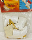 Vintage 1972 Nos Walco Sequin Bead Santa Claus Boots Christmas Ornament Kit