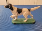 Hubley Antique Cast Iron Hunting Pointer Retriever Bookend Home Doorstop Vintage