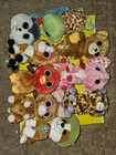 Lot Of 9 Ty Beanie Boos Big Eyed Stuffed Animals  Preowned  