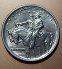 1925 Stone Mountain Half Dollar  Silver Commemorative  Comes With Free  1 Coin