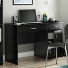 Black Cherry White Brown Wooden Work Desk Laptop Computer Table Office Student