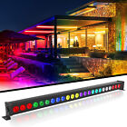 Rgb Wall Wash Light 24led Dmx Stage Color Mixing Strip Bar Party Dj Disco Lamp