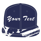 Personalized Embroidered Baseball Hat Snapback Cap Customized Text Logo W038