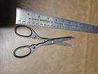 Antique Best Steel C  B  R  Gothic Ornate Church Scissors Possible Solingen