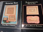 4 Fancy Work   Fantasies Needlepoint counted Thread Pattern Books