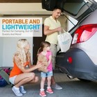 Serenelife 18  Full Premium Raised Airbed W built-in Internal Ac Pump Slabfl60