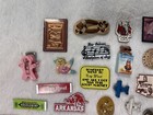 Vintage Refrigerator Magnet Lot Of 83 Magnets 3d Seashells Gum Chocolate Novelty