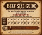 Women s Handmade Floral Western Leather Belt  Removable Buckle 1 5  Wide