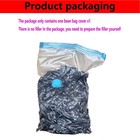 Giant Bean Bag Chair Sofa Soft Microfiber Cover Light Grey Lounge 6ft
