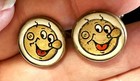 Vintage Reddy Kilowatt Memorabilia  cuff Links  Earring  Tie Tack  Lapel Pin 
