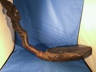 African Mangbetu Figural Bow Harp - Mid-century Prestige 1940s-1960s