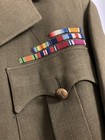 Original Ww2 British Army Colonel Uniform W  Pants Ww1 Service Ribbon Bar Wwii