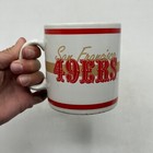 Vintage San Francisco 49ers Nfl Russ Berrie Large Coffee Mug Cup Taiwan