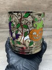 Bath   Body Works Enchanted Skull   Roses 3-wick Candle Holder Pumpkin Halloween