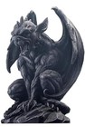 Jorae Winged Gargoyle Statue Indoor Outdoor Home Decor Sitting Guardian