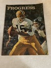 Vtg 1966 Bart Starr Smartest Quarterback   Joe Namath Business Progress Magazine