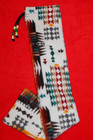 Native American Design Fleece Flute Bag By Nazbok  Fully Lined  26 5  L   5  W 