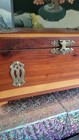 Vintage Humidor 5   Cedar Cigar Box Deco  12th Dist  Pa  Excellent