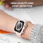 Screen Full Protector Bling Cover For Apple Watch Case 11 10 9 8 7se6543 46-49mm
