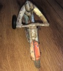   parts   Vtg Technofix G e 258 Tin Wind Up Toy Motorcycle  4 Us Zone germany