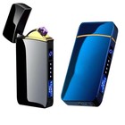 Lighter Rechargeable Plasma Windproof Usb Electric Flameless Dual Arc Cigarette