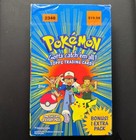 1999 Topps Pokemon Tv Series 1 Empty Display Booster Box Hobby Blaster Box
