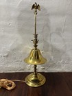 Vtg Nautical Working Ships Bell Brass Lamp Perko Perkins Marine New York Usa