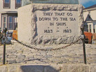 The Fishermen s Memorial Statue Postcard - Gloucester  Massachusettes