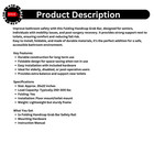 Botabay Handicap Grab Bar 23 6in Toilet Safety Rail Foldable Bathroom Aid