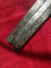 3 Large Etched Metal Bars For Bridles Headstalls Halters Vintage Concho Ship Fre