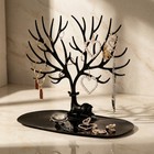 Deer Antler Jewelry Stand Tree Organizer Ring Necklace Earring Holder Display Tr