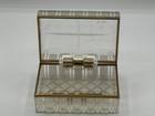 Vintage 1950 s Lucite Hinged Jewelry Trinket Vanity Box
