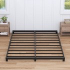 4 Inch Bed Frame Queen Size  Queen Bed Frame Low Profile