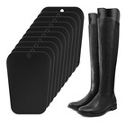10 Pcs Boot Shaper Inserts 16 Inch Tall Boots Form Support Prevent Crease Black