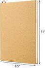 3 Pack 8 5 X 11 Inch Hardcover Sketchbook  Unlined Blank Notebook Journal  120 S