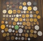Group Of 100 Tokens Coins Mixed Lot