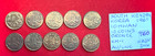 T60 South Korea Lot Of 10 Coins - 10 Hwan Ke4294 - 1961  Km 1  Au unc