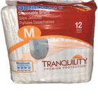New Tranquility Smartcore Disposable Briefs Medium Size Adult Diapers Qty 48